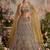 Dazzling Golden Multi Thread Work Net Reception Wear Lehenga Choli