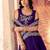 Charming Purple Sequins Silk Festive Wear Lehenga Choli With Dupatta