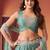 Alluring Sea Green Bead Work Silk Traditional Lehenga Choli With Dupatta