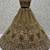 Dazzling Golden Multi Thread Work Net Reception Wear Lehenga Choli