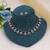 Silver color oxidised necklace set