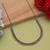 Light pink color oxidised necklace