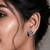Silver color oxidised earrings