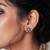 Silver color oxidised earrings