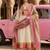 Off-white ethnic printed satin stitched anarkali kurta set with straight pant for women