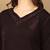 Women dark brown ethnic motifs lucknowi chikankari liva rayon a-line kurta