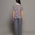 Grey everyday wear cotton pyjama co-ord set for women
