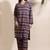 Blue everyday wear cotton co-ord set for women