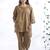 Yellow everyday wear cotton co-ord set for women