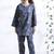 Blue everyday wear cotton co-ord set for women