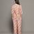 Peach everyday wear cotton co-ord set for women