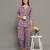 Pink everyday wear cotton co-ord set for women