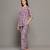 Pink everyday wear cotton co-ord set for women