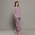 Pink everyday wear cotton co-ord set for women