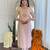 Cream viscose silk sequin embroidered kurta set with orange dupatta