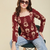 handmade block printed rayon fabric designer wine tops & tunics