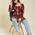 handmade block printed rayon fabric designer wine tops & tunics