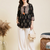 Pack of 1 handmade block printed rayon fabric designer tops & tunics