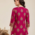 Pack of 1 handmade block printed rayon fabric designer tops & tunics