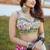Printed Lehenga Choli in Heavy Muslin Cotton with Real Mirror Work
