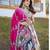 Printed Lehenga Choli in Heavy Muslin Cotton with Real Mirror Work