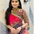 Navratri Printed Lehenga Choli in Heavy Muslin Cotton with Real Mirror Work