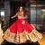 Navratri Printed Lehenga Choli in Heavy Muslin Cotton with Real Mirror Work