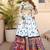 Navratri Printed Lehenga Choli in Heavy Muslin Cotton with Real Mirror Work