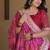 Navratri Printed Lehenga Choli in Heavy Muslin Cotton with Real Mirror Work