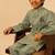 Sage green embroidered cosmos kurta set