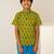 Olive green printed cotton co ord set