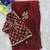 Maroon Color Hand Work Satin Saree