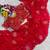 Red Color Hand Work Satin Saree