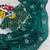 Teal Color Hand Work Satin Saree