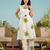 Off-White Floral Printed Cotton Kurta & Palazzo Set