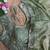 Sea Green Color  embroidery  sequence work sattin  silk saree