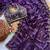 Purple Color  embroidery  sequence work satin  silk saree