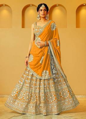 Bollywood Style Wedding Wear Lehenga Choli 1
