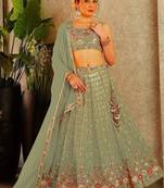 Designer Bollywood Style Wedding Wear Lehenga Choli