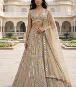 Designer Bollywood Style Wedding Wear Lehenga Choli