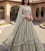 Designer Bollywood Style Wedding Wear Lehenga Choli
