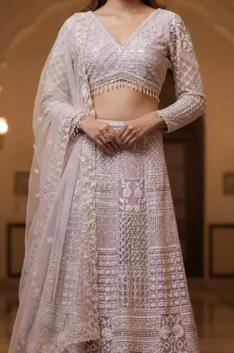 Designer Bollywood Style Wedding Wear Lehenga Choli