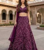 Designer Bollywood Style Wedding Wear Lehenga Choli