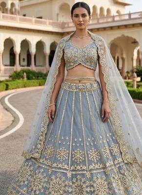 Bollywood Style Wedding Wear Lehenga Choli 1