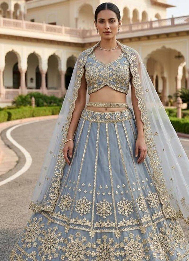 Designer Bollywood Style Wedding Wear Lehenga Choli