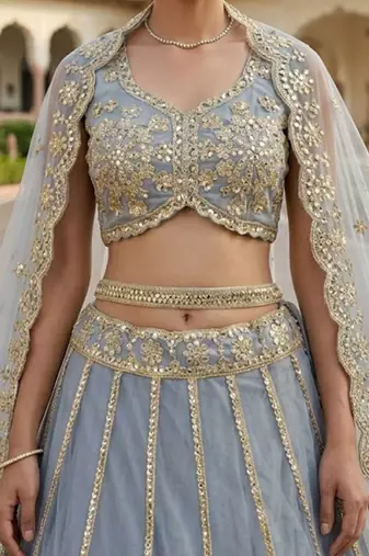 Designer Bollywood Style Wedding Wear Lehenga Choli