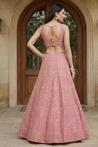 Designer Bollywood Style Wedding Wear Lehenga Choli