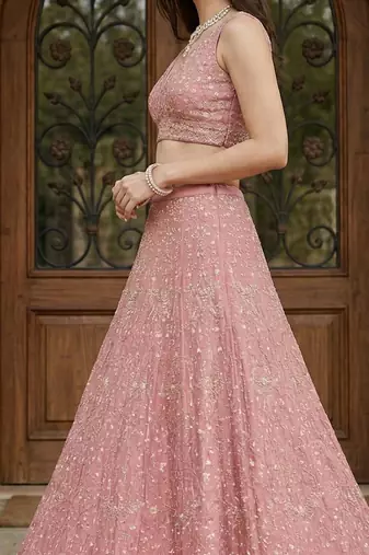 Designer Bollywood Style Wedding Wear Lehenga Choli