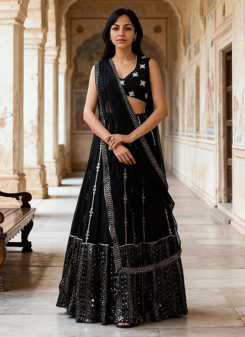 Designer Bollywood Style Wedding Wear Lehenga Choli