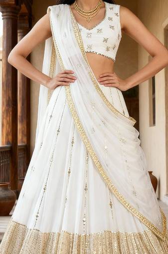 Designer Bollywood Style Wedding Wear Lehenga Choli